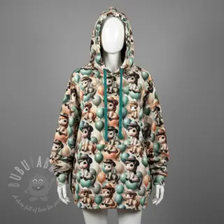 Sweatshirttyg Happy horse design B digital print