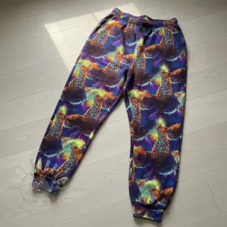 Sweatshirttyg Fantasy fox digital print