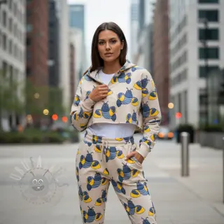 Sweatshirttyg Cool lobsters sand