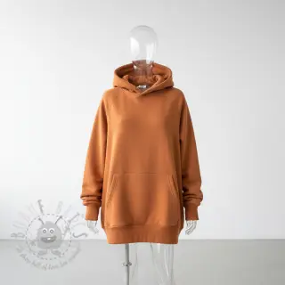 Kardat sweatshirttyg JOGGING salmon