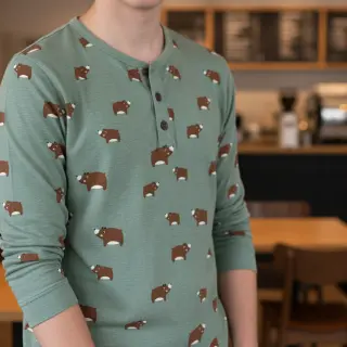 Úplet Bears dark mint melange