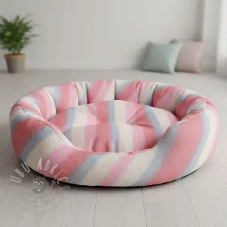 Konstpäls Rainbow diagonal stripe