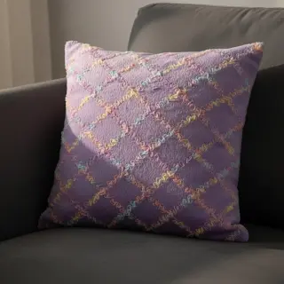 Umelá kožušina s tylom MULTI lilac