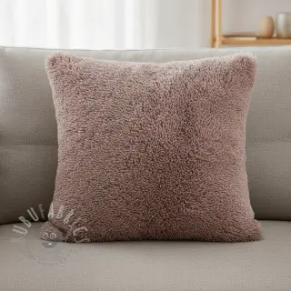 Konstpäls LUREX SILVER old blush