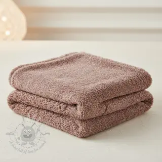 Konstpäls LUREX SILVER old blush