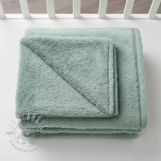 Konstpäls LUREX SILVER old green