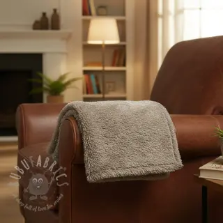Konstpäls LUREX SILVER taupe