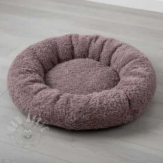 Konstpäls Curly mauve
