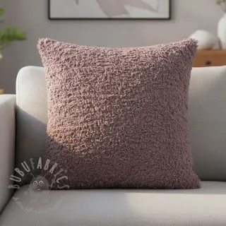 Konstpäls Curly mauve