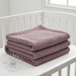Konstpäls Curly mauve