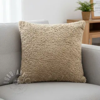 Konstpäls Curly beige