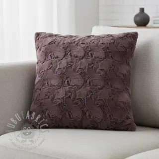 Konstpäls aubergine