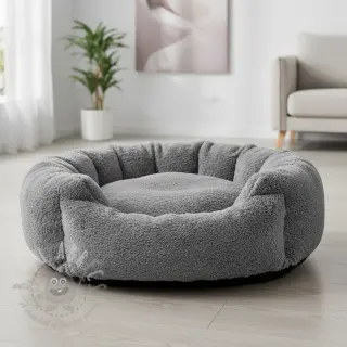 Konstpäls LUREX SILVER grey