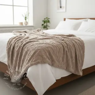Konstpäls sand