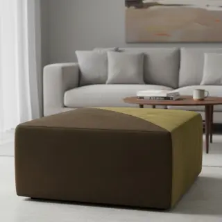 Umelá koža semiš ALASKA mousse/brun