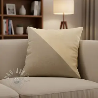 Konstläder mocka ALASKA sable/beige