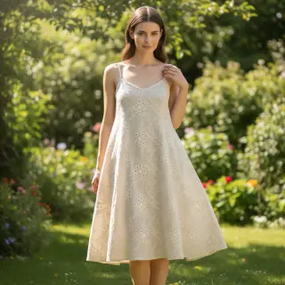Viskóza s ľanom Lucy natural