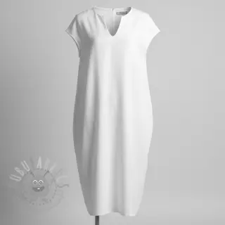 Viskos med lin PREMIUM white
