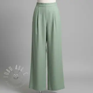Viskos med lin PREMIUM old green
