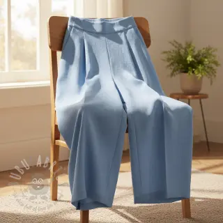 Viskos med lin PREMIUM old blue