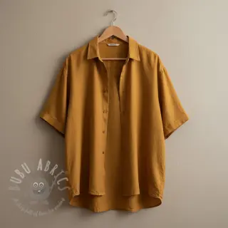 Viskos med lin PREMIUM ochre