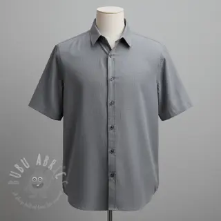 Viskos med lin PREMIUM middle grey
