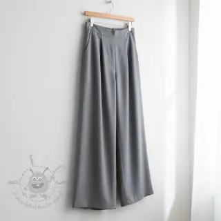 Viskos med lin PREMIUM middle grey