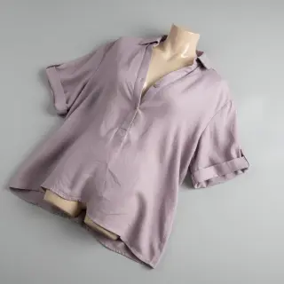 Viskóza s ľanom PREMIUM light old pink
