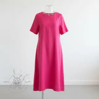 Viskos med lin PREMIUM fuchsia