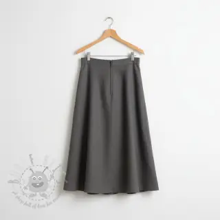 Viskos med lin PREMIUM grey