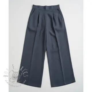 Viskos med lin PREMIUM dark grey