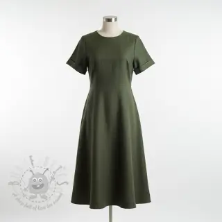 Viskos med lin PREMIUM army