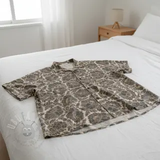 Viskóza s ľanom Lizzy flowy grey