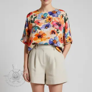 Viskos RADIANCE Flower Nina digital print