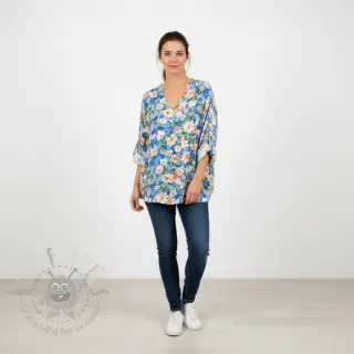 Viskos RADIANCE Flower Jane digital print