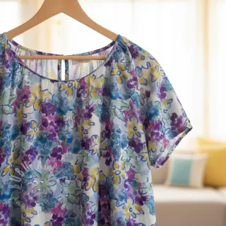 Viskos RADIANCE Flower Horas digital print