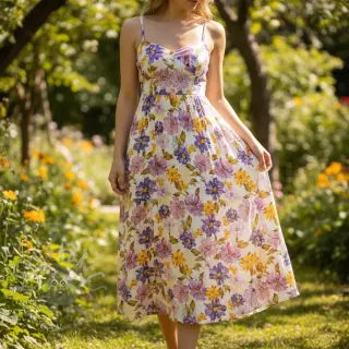 Viskos RADIANCE Flower Inay digital print