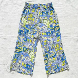 Viskos RADIANCE Abstract paisley blue digital print