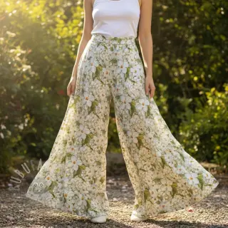 Viskos RADIANCE Francesca flowers digital print