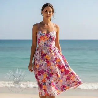 Viskos RADIANCE Gracia flowers digital print