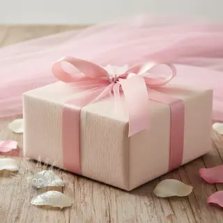 Tyll till TUTU-kjol light pink 160 cm