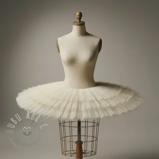 Tyll till TUTU-kjol ROYAL SPARKLE ecru gold