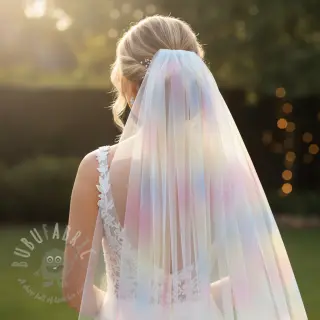 Tyll till TUTU-kjol Rainbow design H