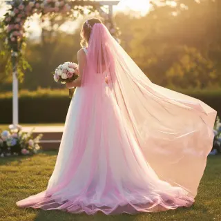 Tyl na TUTU Rainbow design B