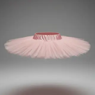 Tyl na TUTU ROYAL SPARKLE old rose gold
