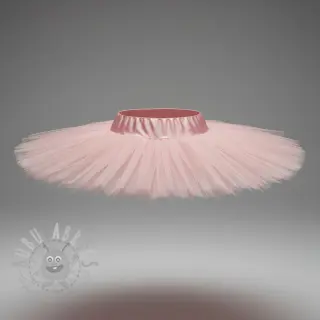Tyll till TUTU-kjol ROYAL SPARKLE old rose gold
