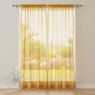 Tyll till TUTU-kjol ochre 160 cm