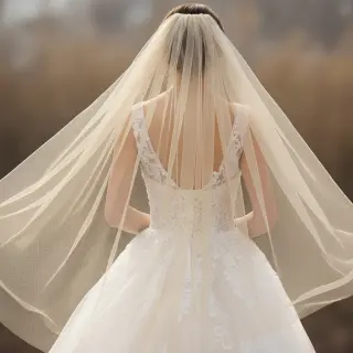 Tyl na TUTU camel 160 cm