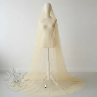 Tyll till TUTU-kjol light yellow 160 cm