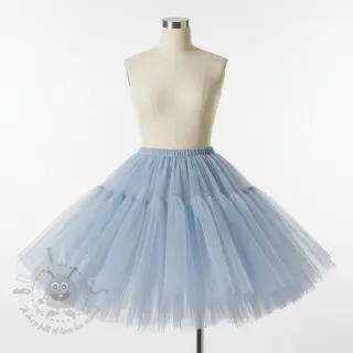 Tyll till TUTU-kjol baby blue 160 cm